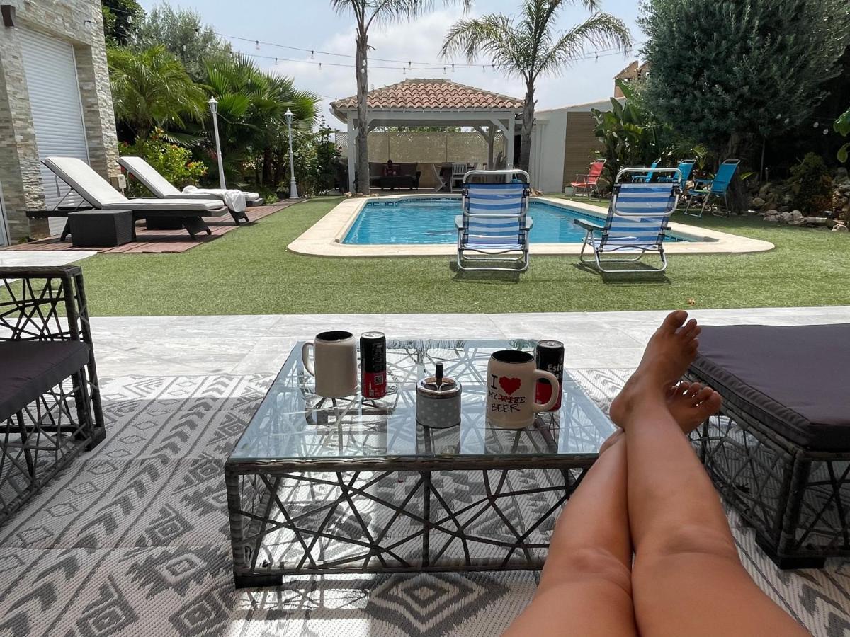 Habitacion Agregada, Suite Frente A La Piscina 2 P Habitacion No Casa Completa 산비센테델라스페그 외부 사진